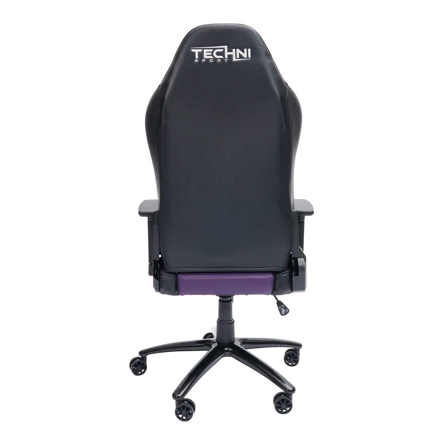 TS-61 Ergonomic High Back Racer Style Video Gaming Chair, Purple/Black