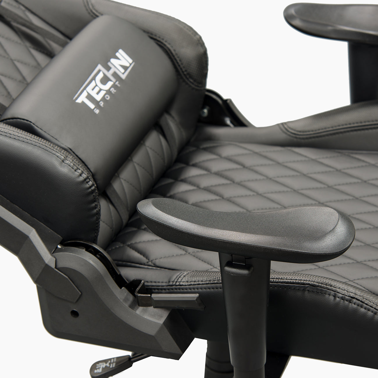 TS-5100 Ergonomic High Back Racer Style PC Gaming Chair, Black