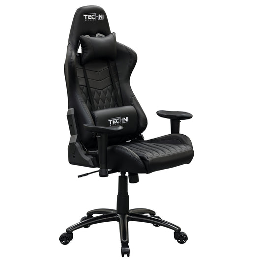 TS-5100 Ergonomic High Back Racer Style PC Gaming Chair, Black