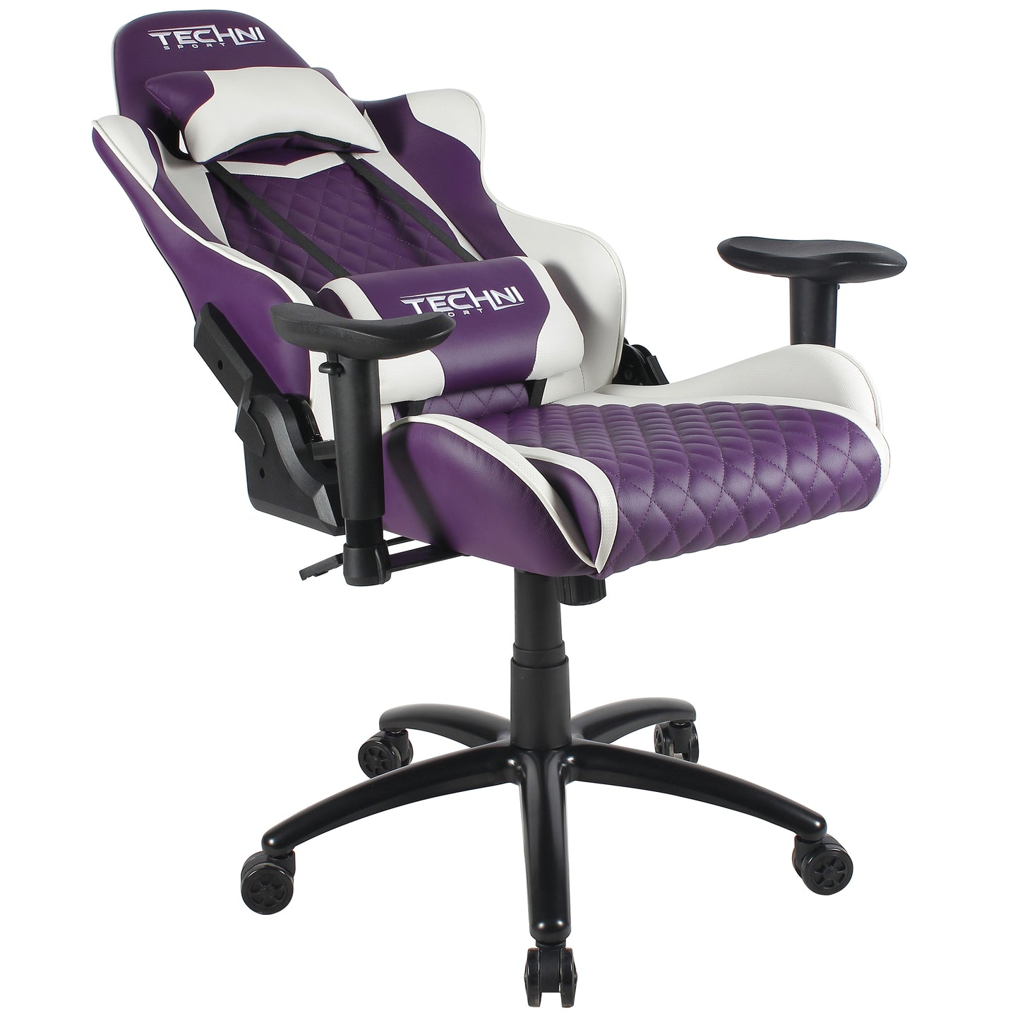 TS-52 Ergonomic High Back Racer Style PC Gaming Chair, Purple