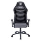 TS-61 Ergonomic High Back Racer Style Video Gaming Chair, Grey/Black