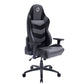 TS-61 Ergonomic High Back Racer Style Video Gaming Chair, Grey/Black