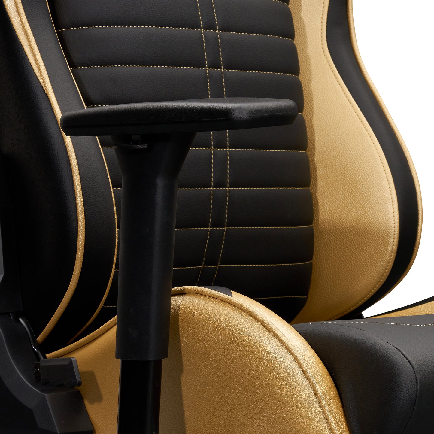 Ergonomic Racing Style Gaming Chair - Golden