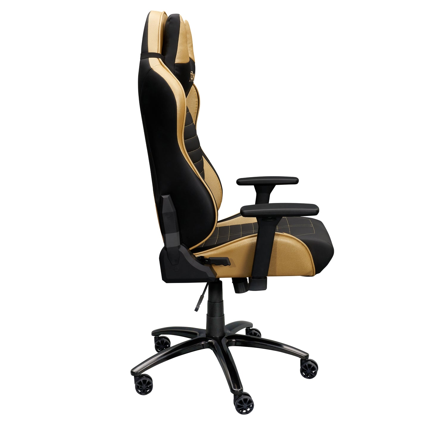 Ergonomic Racing Style Gaming Chair - Golden