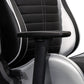 Ergonomic Racing Style Gaming Chair - Silver