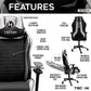 Ergonomic Racing Style Gaming Chair - Silver