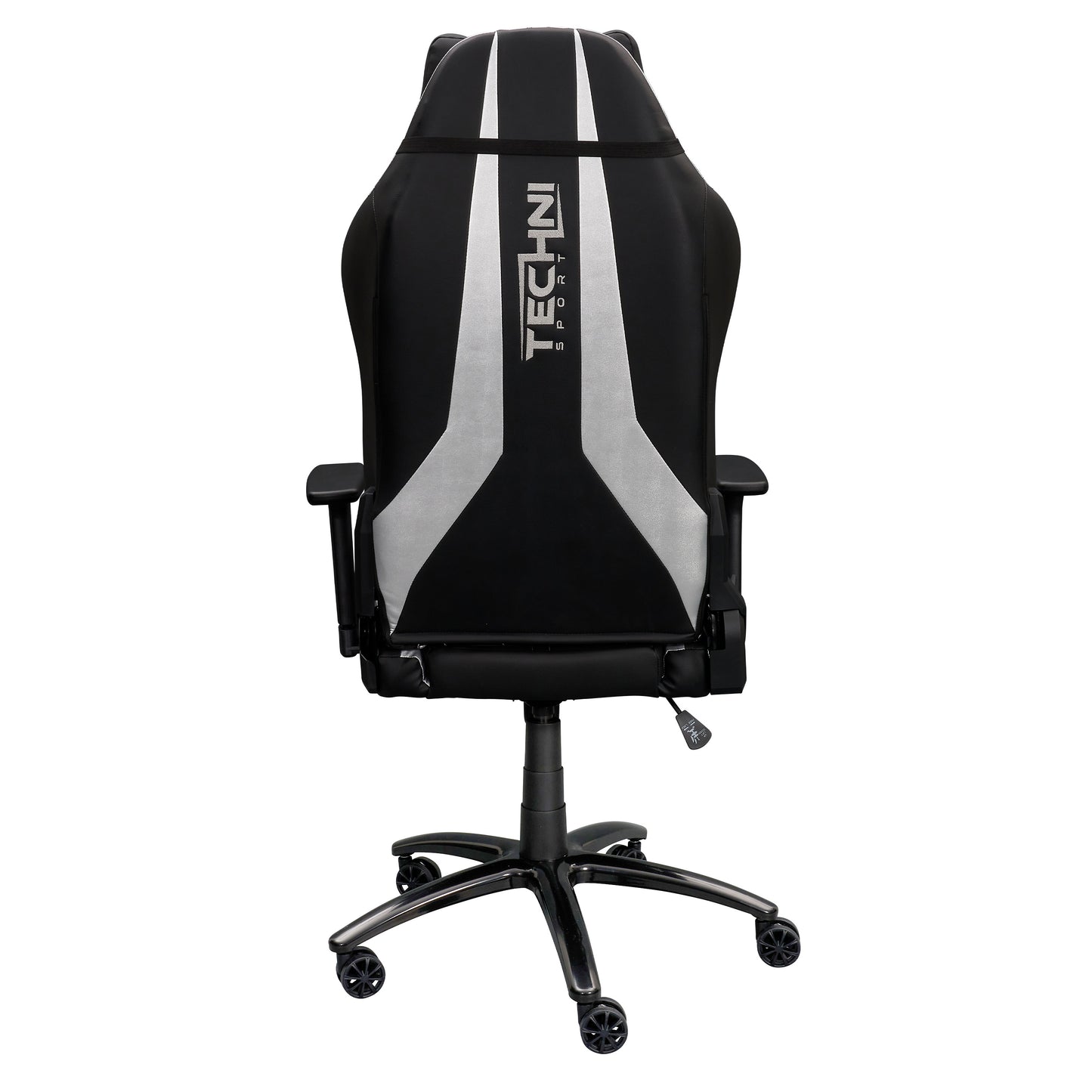 Ergonomic Racing Style Gaming Chair - Silver