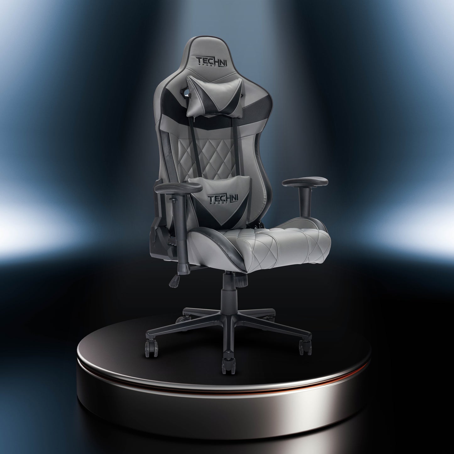 XL Ergonomic Gaming Chair, Grey